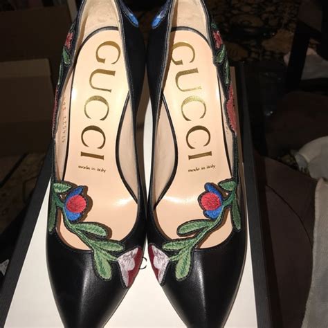 gucci malaga kid nero|Brand New Gucci Malaga Kid Nero Midheel Pumps .